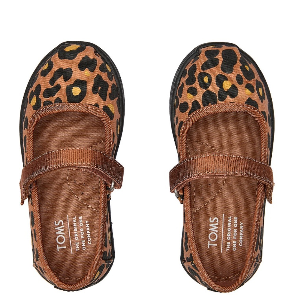TOMS Little Girl’s Mary Jane Shoes Size 5 Tiny